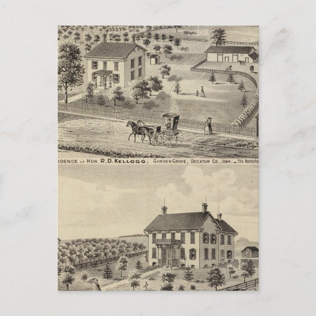 Postal Residencia de Oakland (Anverso)