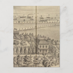 Postal Residencia de Reed, Aterrizaje de Caballeros