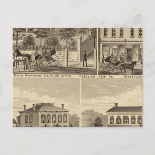 Postal Residencia de Thomas Hornbrook