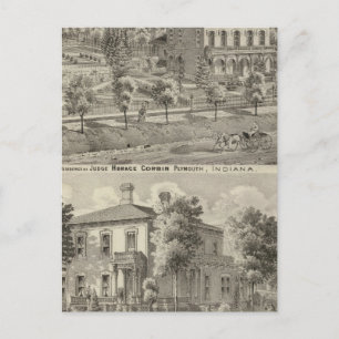 Postal Residencia del Magistrado Horace Corbin