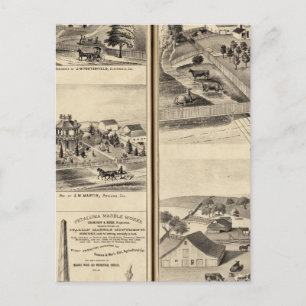 Postal Residencias de DG Heald, JM Bowles