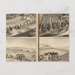 Postal Residencias de John Turner, AC Shelton, H Wilsey