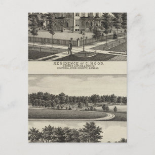 Postal Residencias, Grove, Mills, Factory, Emporia, Kansa
