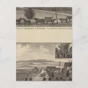Postal Residencias y granjas, Edgerton, Kansas