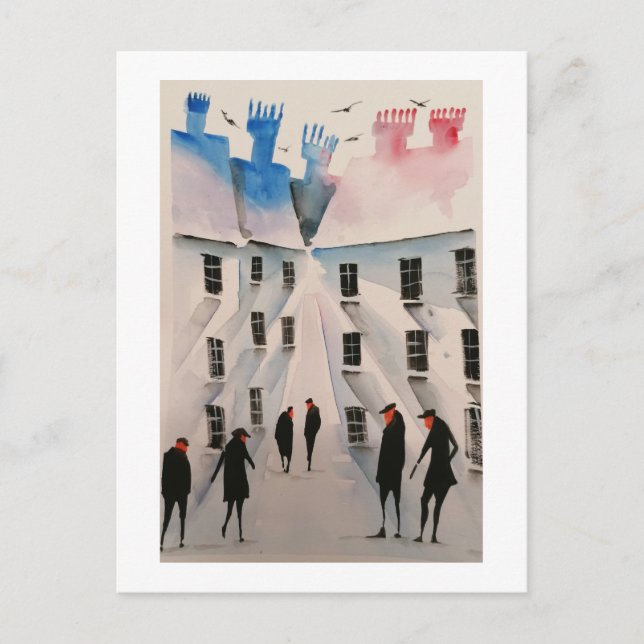 Postal Residentes Urbanos Postcard 4 (Anverso)