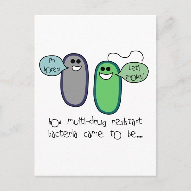 Postal Resistencia al fármaco (Anverso)