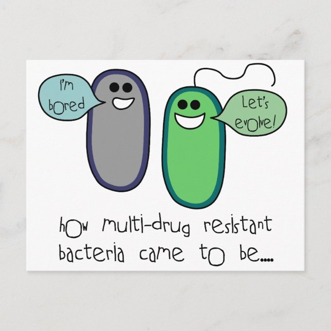 Postal Resistencia al fármaco (Anverso)