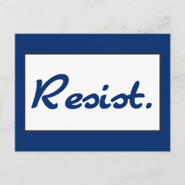Postal Resistencia azul