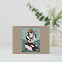 Resistir Activismo de Pingüino Protesta Vintage 