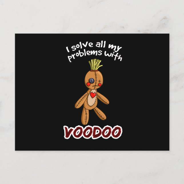 Postal Resolver todos mis problemas con Voodoo (Anverso)