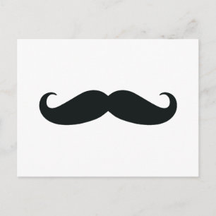 Postal Respeto al bigote de cefalea