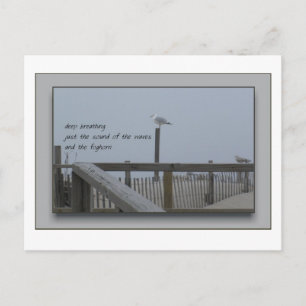 Postal Respiración profunda