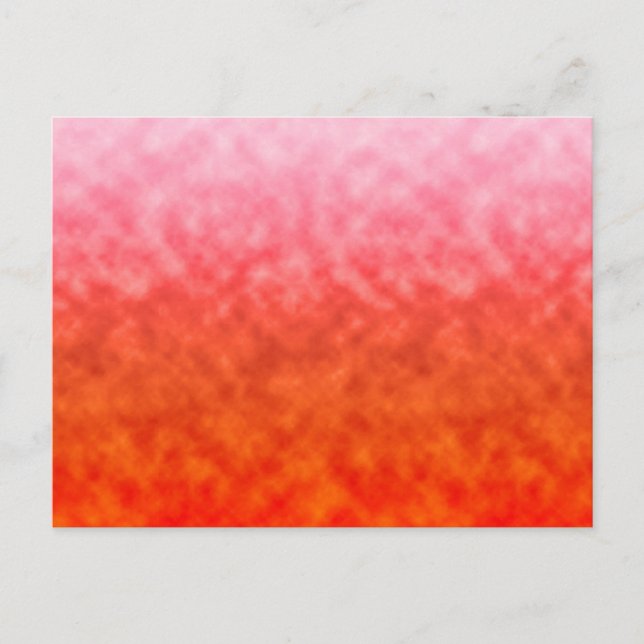 Postal Resplandor rosado (Anverso)