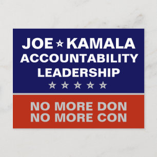 Postal Responsabilidad de liderazgo de Biden Harris 2020