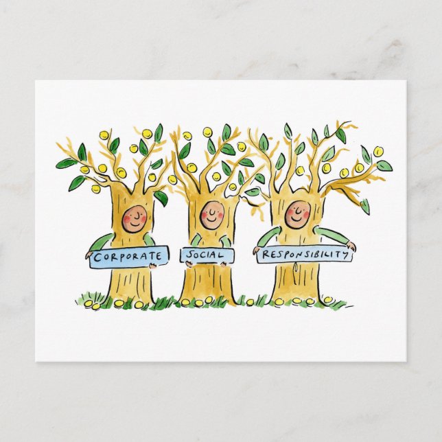 Postal Responsabilidad social empresarial (Anverso)