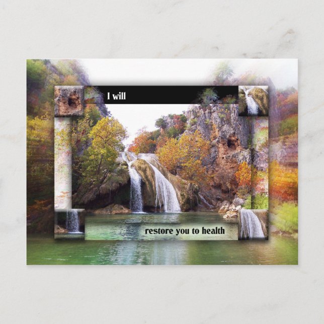 Postal Restablecer y curar (Anverso)