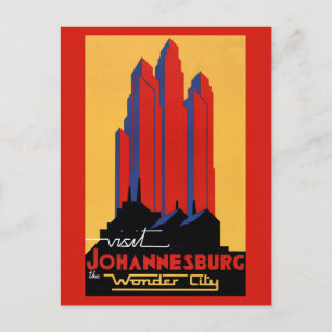 Postal Restauración de Poster de viajes de la época de Jo