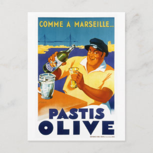 Postal Restauración del Poster de Viajes de la Vintage de