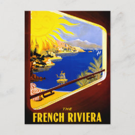 Postal Restauración del Poster de Viajes de la Vintage de