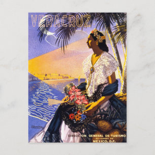 Postal Restauración del Poster de Viajes Vintage de Verac