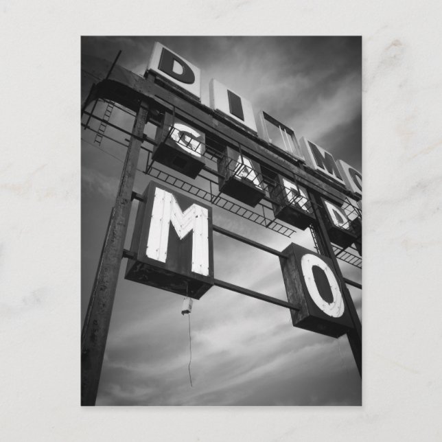 Postal Restaurante Diamonds (Anverso)