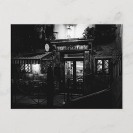 Postal Restaurante Venecia de noche