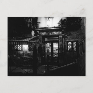 Postal Restaurante Venecia de noche