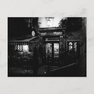 Postal Restaurante Venecia de noche