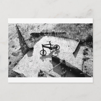 Postal Restos de bicicleta