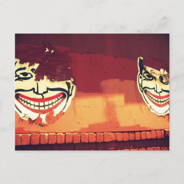 Postal Restos de la isla Coney (Anverso)