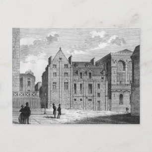 Postal Restos del Colegio de Montaigu, c.1850