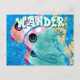 Postal Resumen caprichoso Trio de pescado azul personaliz