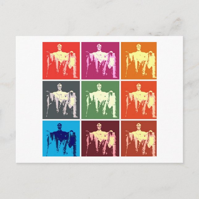 Postal Resumen conmemorativo de Lincoln (Anverso)