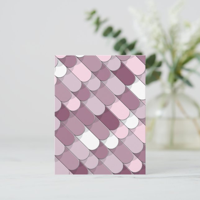 Postal Resumen Construcción (baldosas) 2 (Anverso de pie)