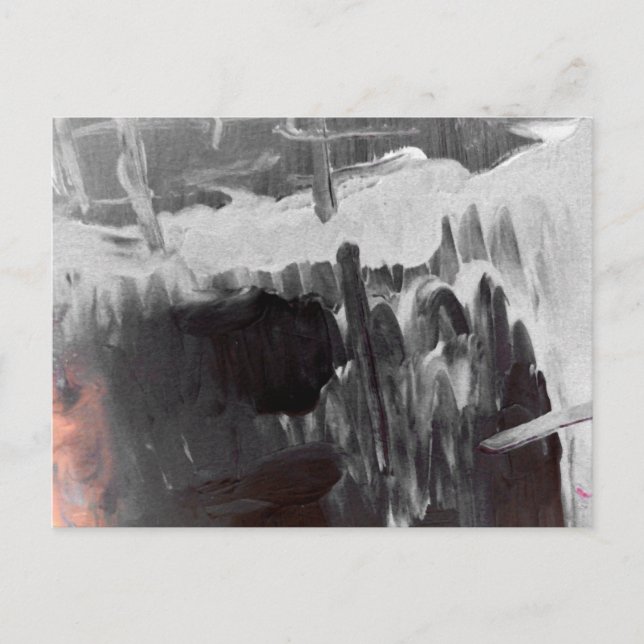 Postal Resumen creativo moderno (Anverso)