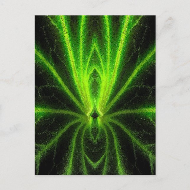 Postal Resumen de Begonia Leaf (Anverso)