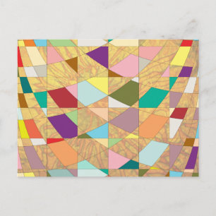 Postal Resumen de colores Salto de sol