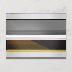 Postal Resumen de corona y amarillo