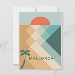 Postal Resumen de cosecha mallorquina