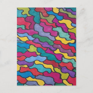 Postal Resumen de escalas de arco iris