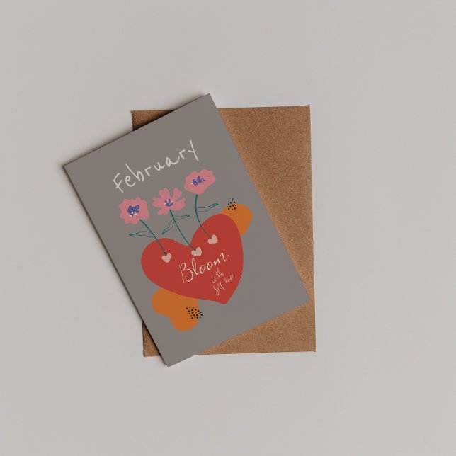 Postal Resumen de febrero de Bloom with Self Love (Subido por el creador)