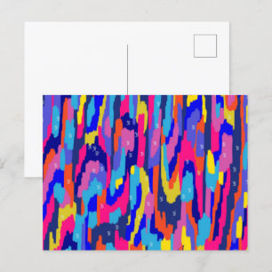 Postal Resumen de la caja de color