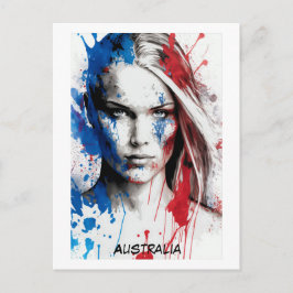 Postal Resumen de Mujeres Australianas del Mundo