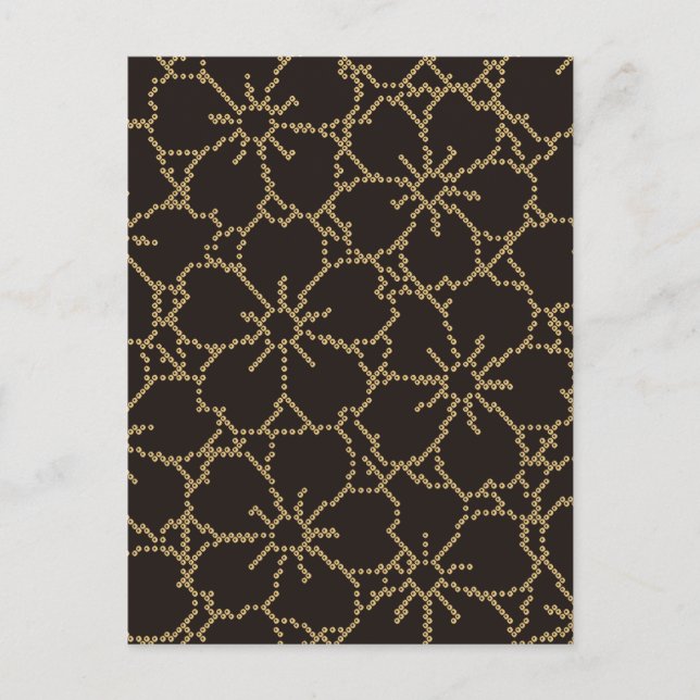 Postal Resumen de Sakura Kimono floral japonés (Anverso)