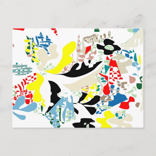 Postal Resumen de verano español (Anverso)