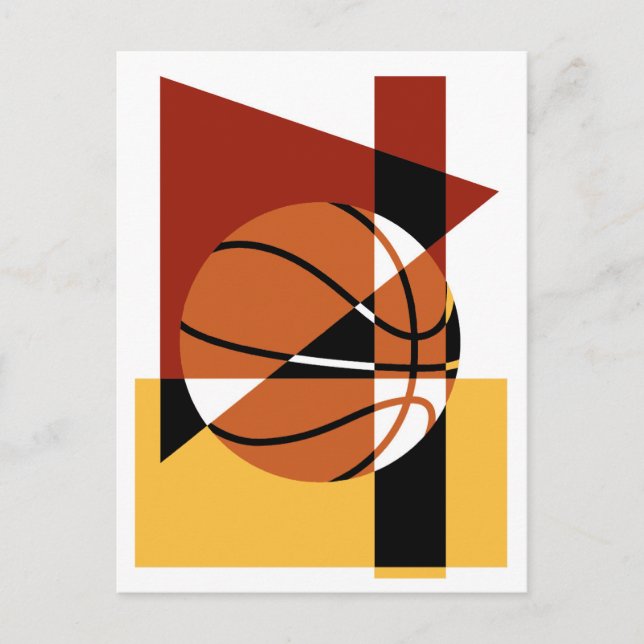 Postal Resumen del baloncesto (Anverso)