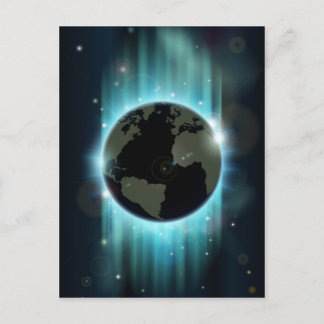 Postal Resumen del fondo mundial del espacio
