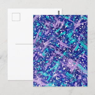 Postal Resumen del invierno azul