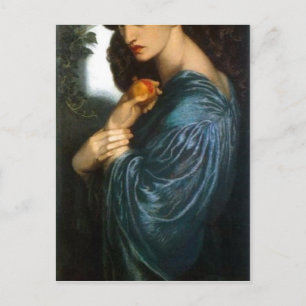 Postal Resumen Descripción Proserpina (Aceite sobre lienz