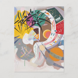 Postal Resumen dominante de la curva de Kandinsky